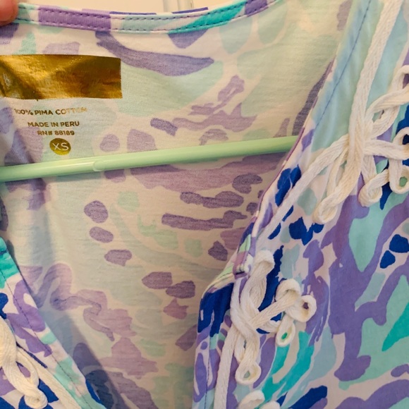 Lilly Pulitzer V- Neck Dress - Picture 3 of 3